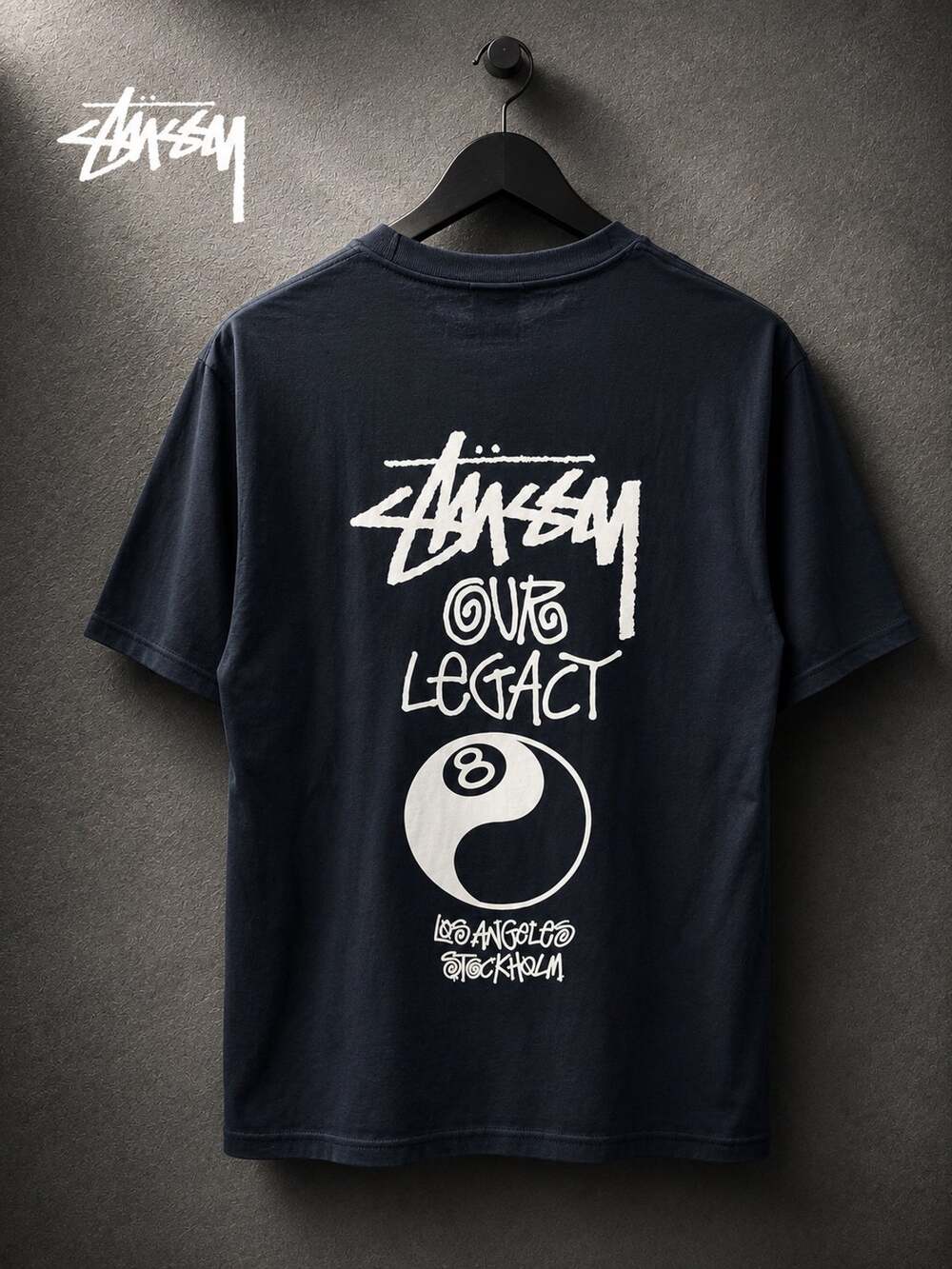 Stussy Graphic Tee Medium NWOT Blue Our Legacy Shirt